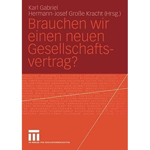 Brauchen Wir Einen Neuen Gesellschaftsvertrag?