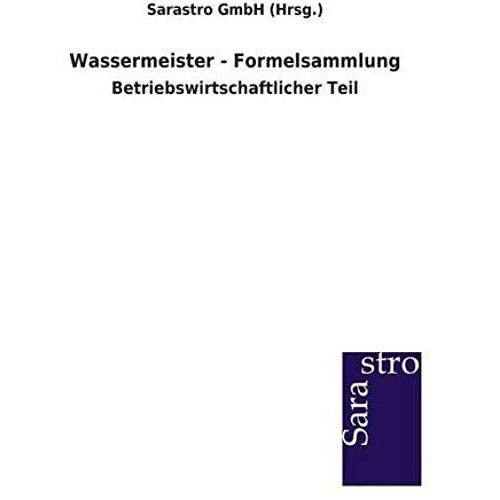Wassermeister - Formelsammlung