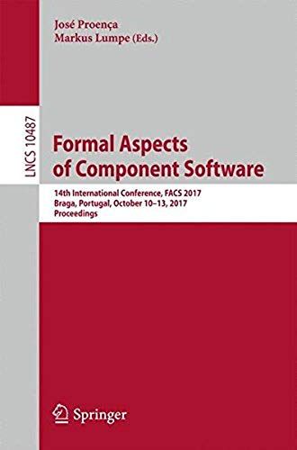 Formal Aspects Of Component Software