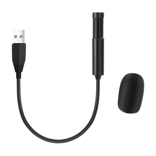 USB Ordinateur Microphone Portable Mini Microphone Filaire Microphone Capacitif Pour Ordinateur Portable Pc