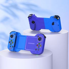 Joycon Gamepad Sans Fil Petite Poignée À Clipser Switch Ns Android Ios Mobile Bluetooth (Bleu Violet)