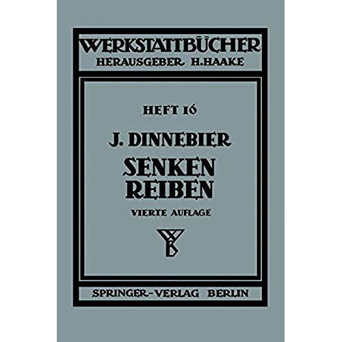 Senken Und Reiben