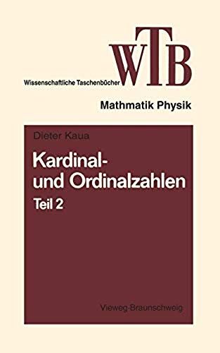 Kardinal- Und Ordinalzahlen