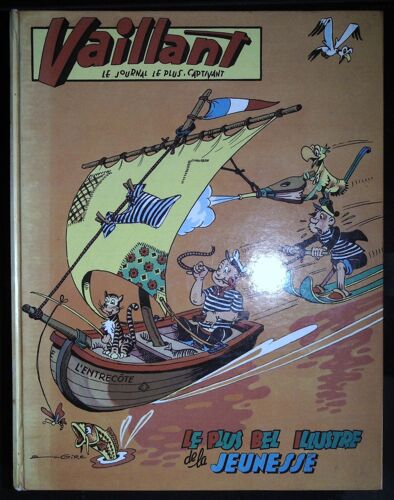 Vaillant Album No 5 3eme Série No 925 À 933 Février / Mars 1963