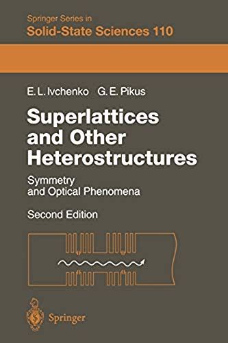 Superlattices And Other Heterostructures