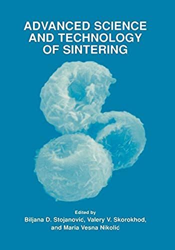Advanced Science And Technology Of Sintering