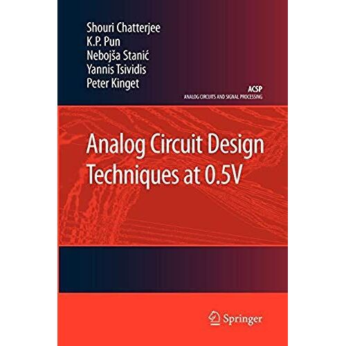 Analog Circuit Design Techniques At 0.5v