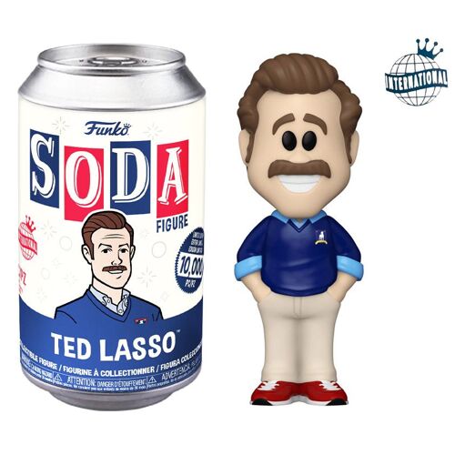 Figurine Funko Pop - Ted Lasso - Ted Lasso (Canette Bleue) [Avec Chase] (65984)