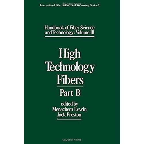 Handbook Of Fiber Science And Technology Volume 2