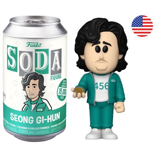 Figurine Funko Pop - Squid Game - Seong Gi-Hun (Canette Verte) [Avec Chase] (65973)