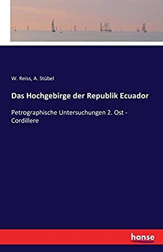 Das Hochgebirge Der Republik Ecuador