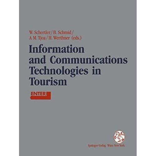 Information And Communications Technologies In Tourism