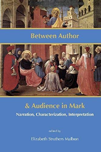 Between Author And Audience In Mark