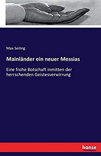 Mainländer Ein Neuer Messias