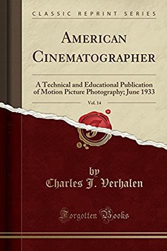Verhalen, C: American Cinematographer, Vol. 14