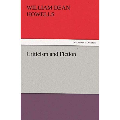 Criticism And Fiction
