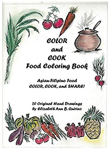 Color And Cook Food Coloring Book
