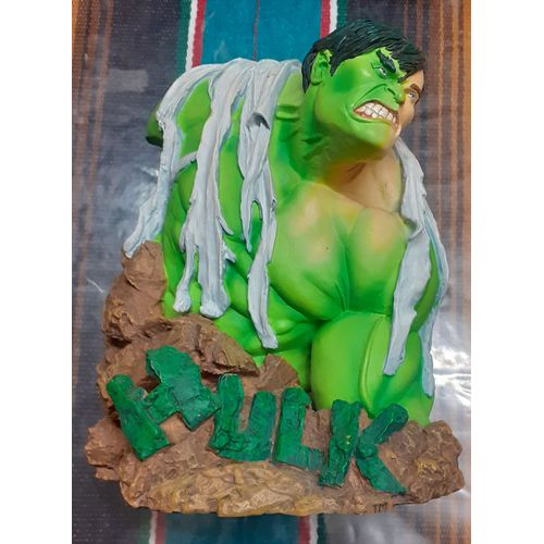 Figurine - Incroyable Hulk - Mini Buste - 18 Cm - Très Bon État