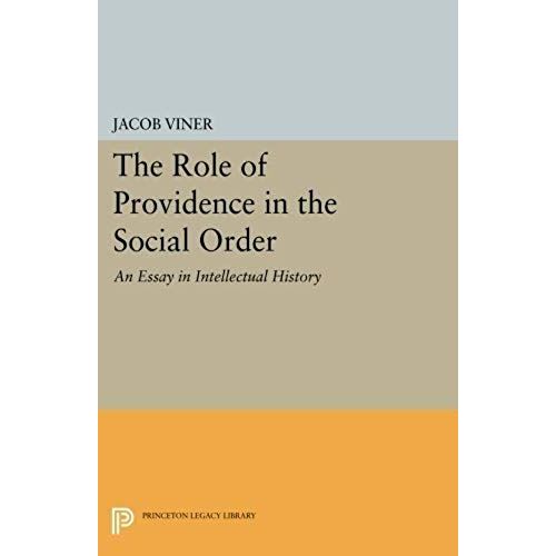 The Role Of Providence In The Social Order