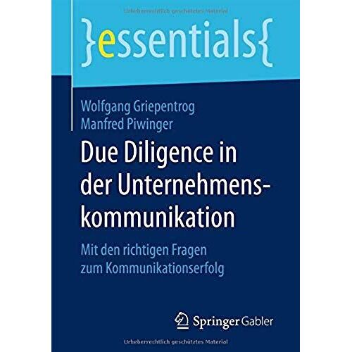 Due Diligence In Der Unternehmenskommunikation