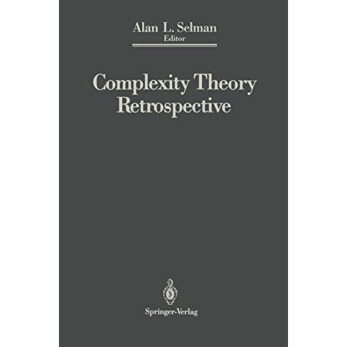 Complexity Theory Retrospective