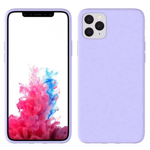 Étui Coque Iphone 11 Silicone Antichoc Ultra Fine Integrale Bumper Housse Étui Pour Iphone 11 - Violet