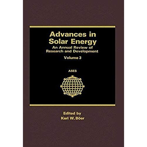 Advances In Solar Energy