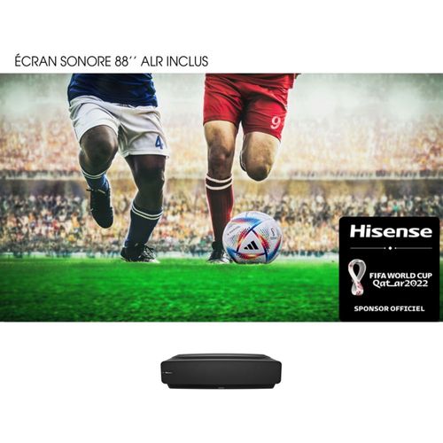 Vidéoprojecteur home cinéma Hisense 88L5VG Laser TV + écran Sonore 88"