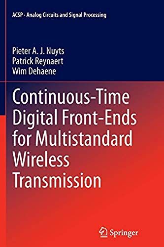 Continuous-Time Digital Front-Ends For Multistandard Wireless Transmission