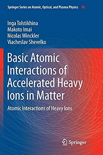 Basic Atomic Interactions Of Accelerated Heavy Ions In Matter