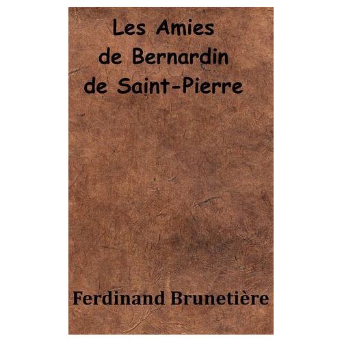 Les Amies De Bernardin De Saint-Pierre