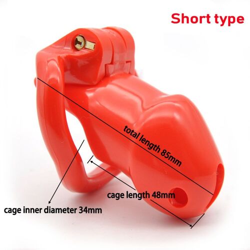 Dispositif De Chasteté Pour Hommes, Cages À Bite En Plastique, Serrures À Pénis, Cbt Bdsm, Formateurs De Chasteté, Jouets Pour Adultes, Outil Sexuel, Cb6000, 7.0