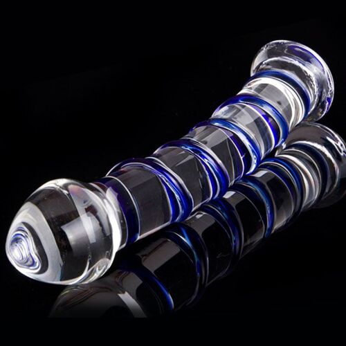 Gode En Verre En Spirale Pour Femme, Plug Anal, Jouets Sexuels Pour Couples, Gode Pénis En Verre 7.0, Stimulateur De Jaune D'oeuf, Jouets Pour Adultes, Point G