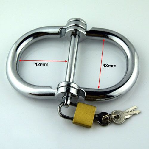 Menottes En Métal Pour Jeux Sexuels Pour Adulte Et Couple, Jouets Sexuels De Bondage Bdsm, 7.0