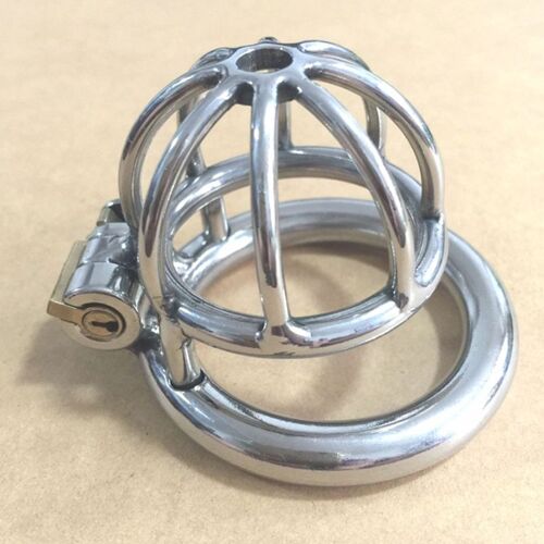Petit Dispositif De Chasteté En Acier Inoxydable Pour Hommes, Anneau Pénien, Serrure À Pénis, Bondage Cbt Bird, Jouets Sexuels Bdsm, Cb6000s