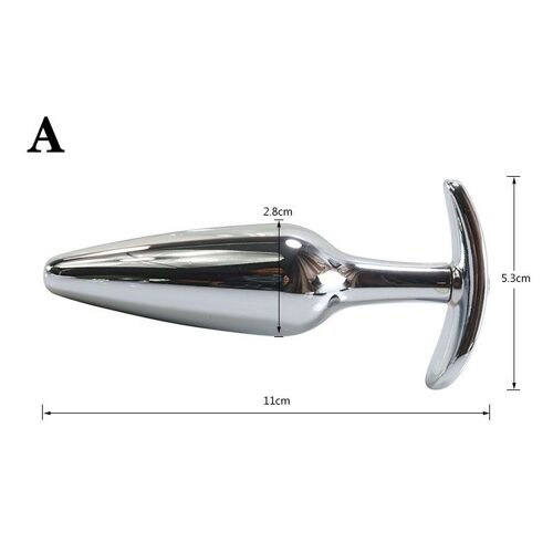 Dilatateur Anal En Métal Pour Femmes Et Hommes Adultes, Jouets Sexuels Pour Couples, Plug Anal, Perles Anales, Point G, Stimulateur, Cul, 7.0