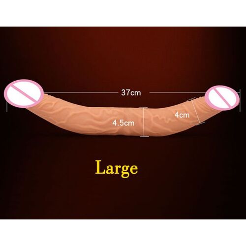Gode À Double Extrémité Pour Femme, Pénis Réaliste Doux, Jouet Sexuel Lesbien, Dildo Zjm, Jouets Éducatifs Pour Adultes, Grande Grosse Bite, Gode Long 7,0