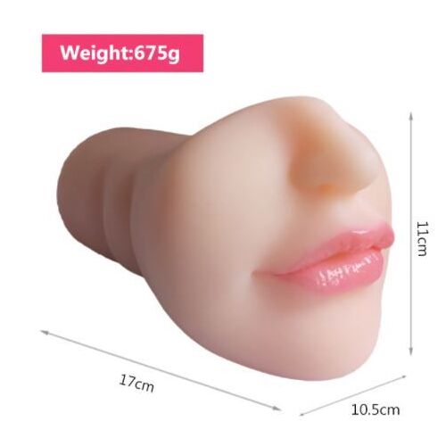 Masturbateur Artificiel 3d Pour Hommes, Véritable Gorge Profonde, Vagin, Coupe Buccale Avec Poche De Langue, Jouets Sexuels Pour Adultes