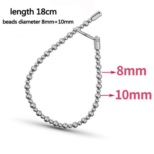 Perles Pour Pénis Masculin, Dilatateur Urétral Électrique, En Acier Inoxydable, Plug Pour Pénis, Masturbateurs, Jouets Sexuels Pour Hommes, Bdsm, Cbt, Tige De Sondage