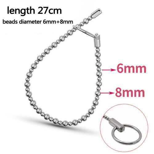 Perles Pour Pénis Masculin, Dilatateur Urétral Électrique, En Acier Inoxydable, Plug Pour Pénis, Masturbateurs, Jouets Sexuels Pour Hommes, Bdsm, Cbt, Tige De Sondage