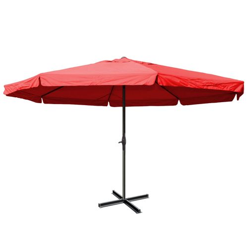 Parasol 5 M Sans Pied Toile Bordeaux Avec Volant Aluminium 04_0008023