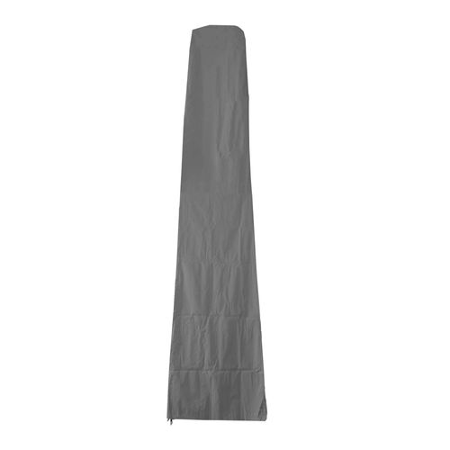 Housse De Protection 370 Cm Pour Parasol Xxl Couverture Avec Fermeture Éclair Gris Anthracite 04_0007040
