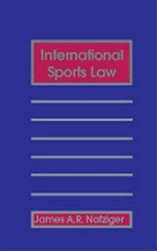 International Sports Law, 2d Ed.