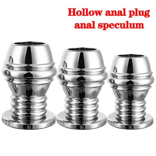 Plug Anal Creux Pour Hommes Et Femmes, Dilatateur D'anus, Spéculum Anal, Douche, Plug Anal En Métal, Jouets Sexuels Pour Adultes, Mastjaune, Le Plus Récent