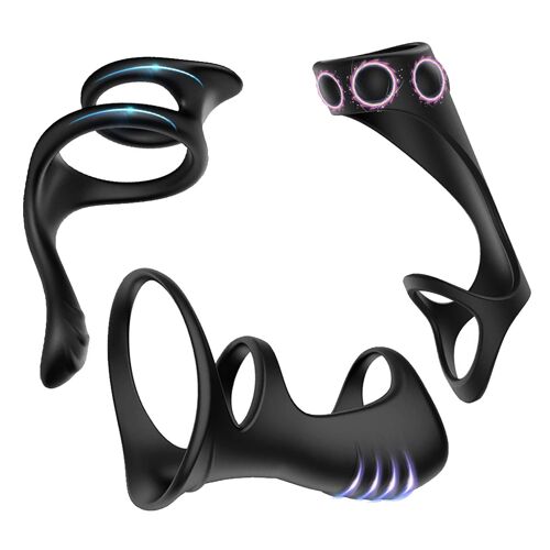Anneaux De Pénis En Silicone Médical, Doux Et Extensible, Retardent L'éjaculation, Jouets Sexuels Adultes Pour Hommes, Produits Sexuels, Bagues Érotiques