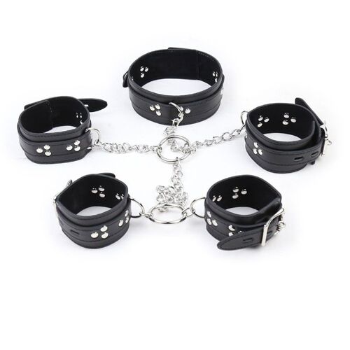 Ceinture De Bondage En Cuir Pour Adultes, Collier De Cou, Mancommuniste De Rinçage Des Mains, Jeux Sexuels Pour Adultes, Outils De Retenue, Menottes Bdsm, Jouets Pour Couples 7.0