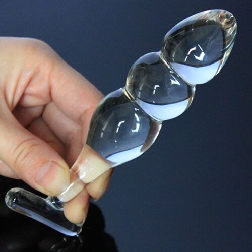 Perles Anales En Verre Transparent Pour Femme, Gode, Godemichet Anal, Dilatateur Anal, Chatoyon, Stimulateur De Point G, Jouets Sexuels Pour Adultes