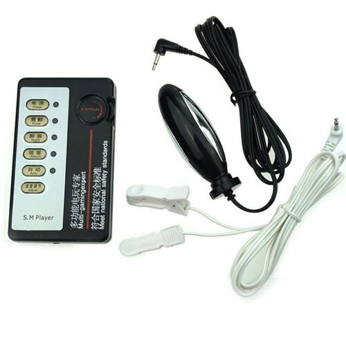 Jouets Sexuels Pour Adultes, Électrochoc, Massage Des Continents, Pinces À Ples, Unis Issement Des Impulsions, Plug Anal, Kit Bdsm Électrique