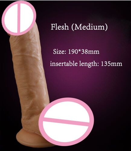 Godemiché Réaliste À Ventouse Pour Femme, Pénis Artificiel, Grosse Bite, Jouet Sexuel, Grand Godemiché Éducatif, Adulte, 7.0