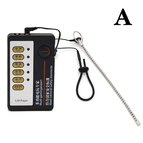 Anneau De Pénis Électrique Pour Hommes, Prise Urehtral À Électrochoc, Perles Sonores, Baguette, Anneau Pénien, Jouets Sexuels, Unis Issement